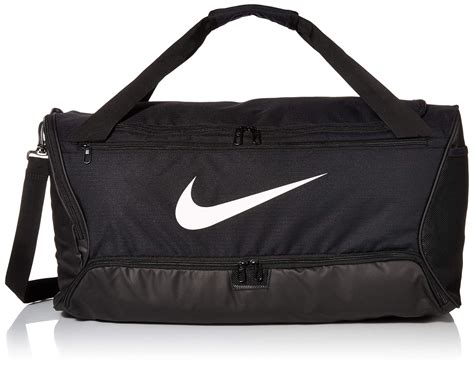 nike teamtasche brasilia schwarz|NIKE Brasilia Training Duffel Bag, Black/Black/White, .